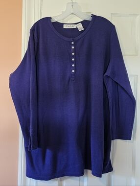 TWO Thermal Henley Tops